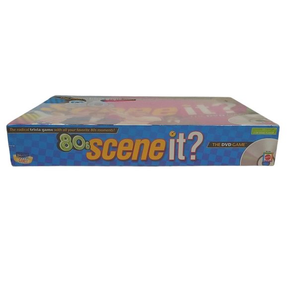 80s Scene It The DVD Game Trivia Board Game Mattel New Sealed - Picture 4 of 7
